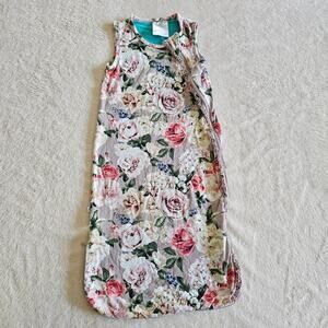 Posh Peanut VGUC 0-6m 0.5 TOG Bamboo Cassie Rose Floral Ruffle Sleep Sack